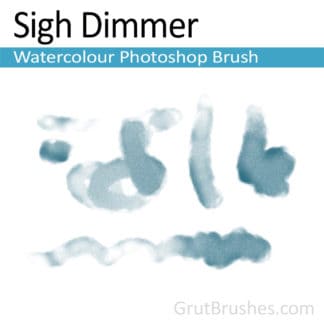 Sigh Dimmer - Photoshop Watercolor Brush