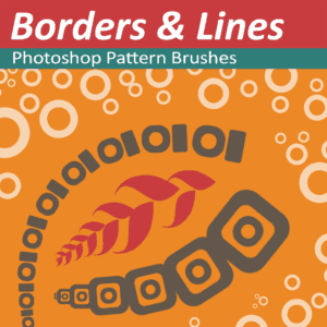 Photoshop-Pattern-Brushes-Borders-and-Lines Photoshop Pattern brushes